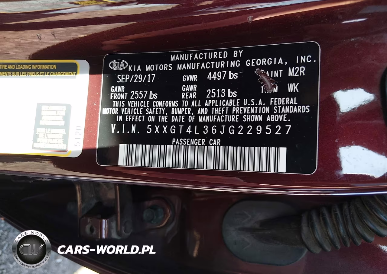 2018 Kia Optima Lx VIN:5XXGT4L36JG229527 - 9