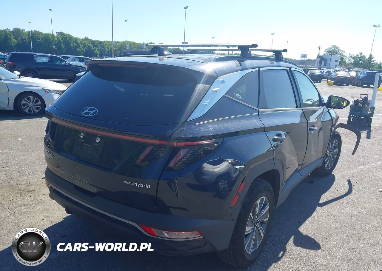 2022 Hyundai Tucson Hybrid Blue VIN:KM8JBCA1XNU024583 - 4