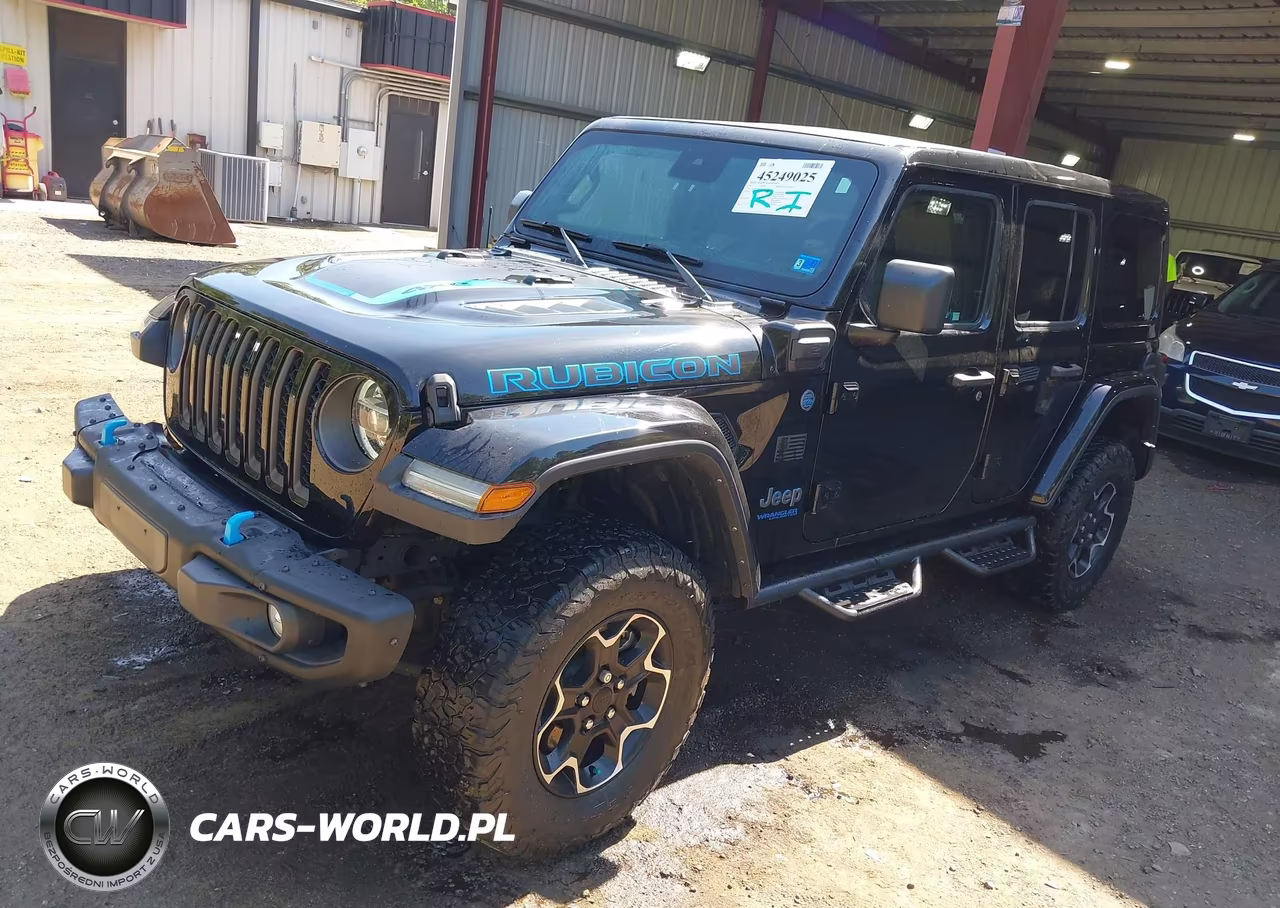 2021 Jeep Wrangler 4Xe Unlimited Rubicon 4X4 VIN:1C4JJXR64MW675337 - 2