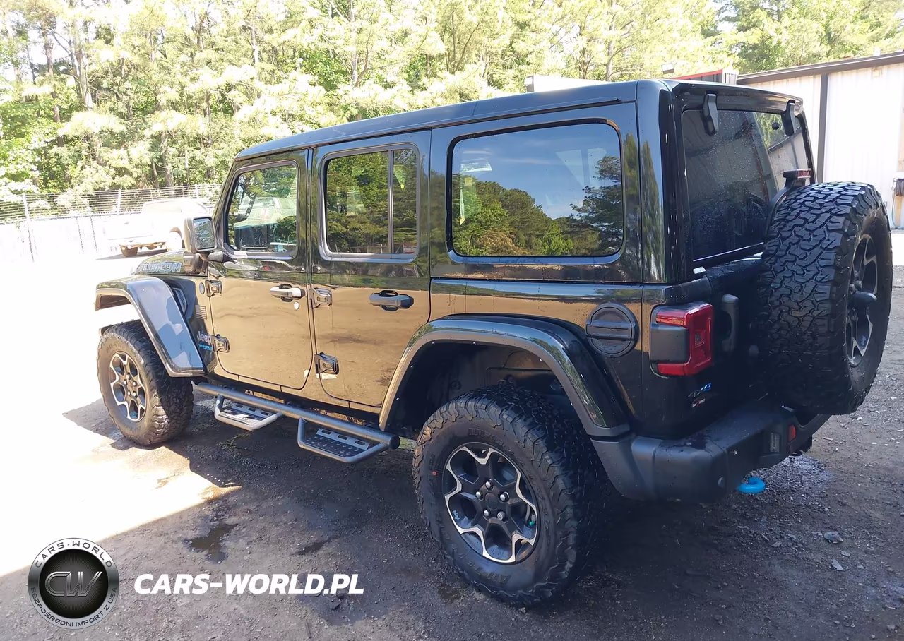 2021 Jeep Wrangler 4Xe Unlimited Rubicon 4X4 VIN:1C4JJXR64MW675337 - 3