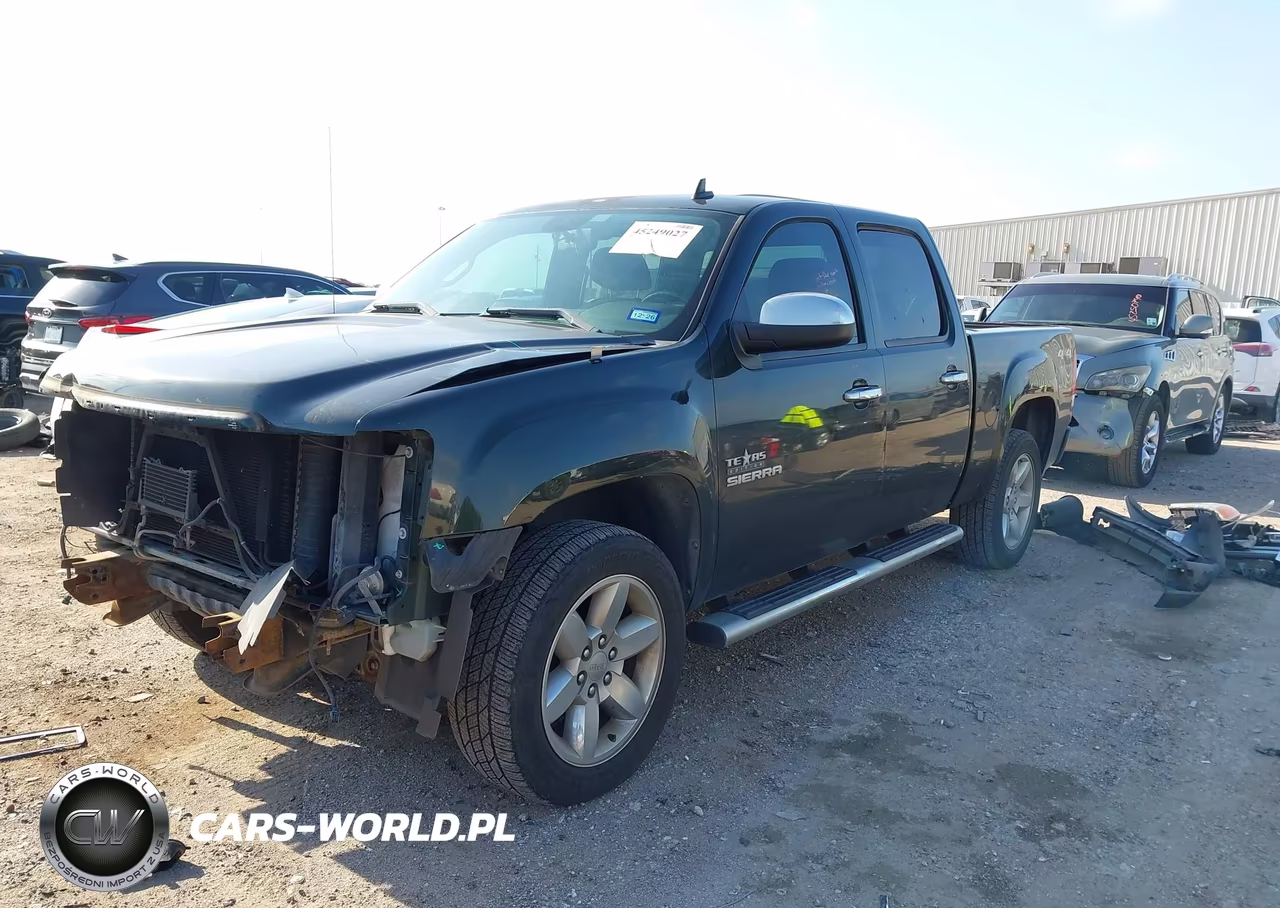 2013 GMC Sierra 1500 Sle VIN:3GTP2VE70DG195126 - 2