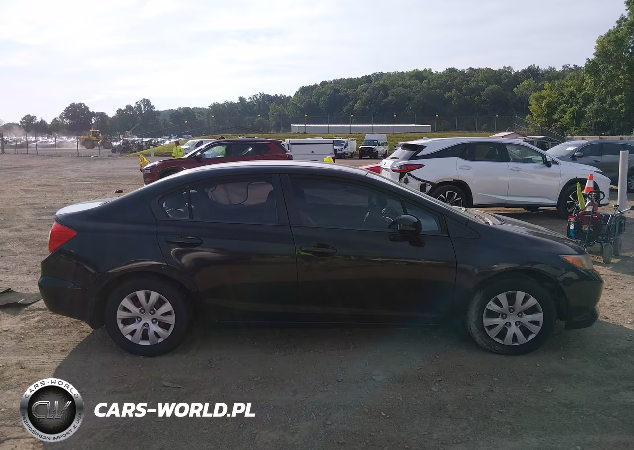 2012 Honda Civic Lx VIN:2HGFB2F5XCH564677 - 14