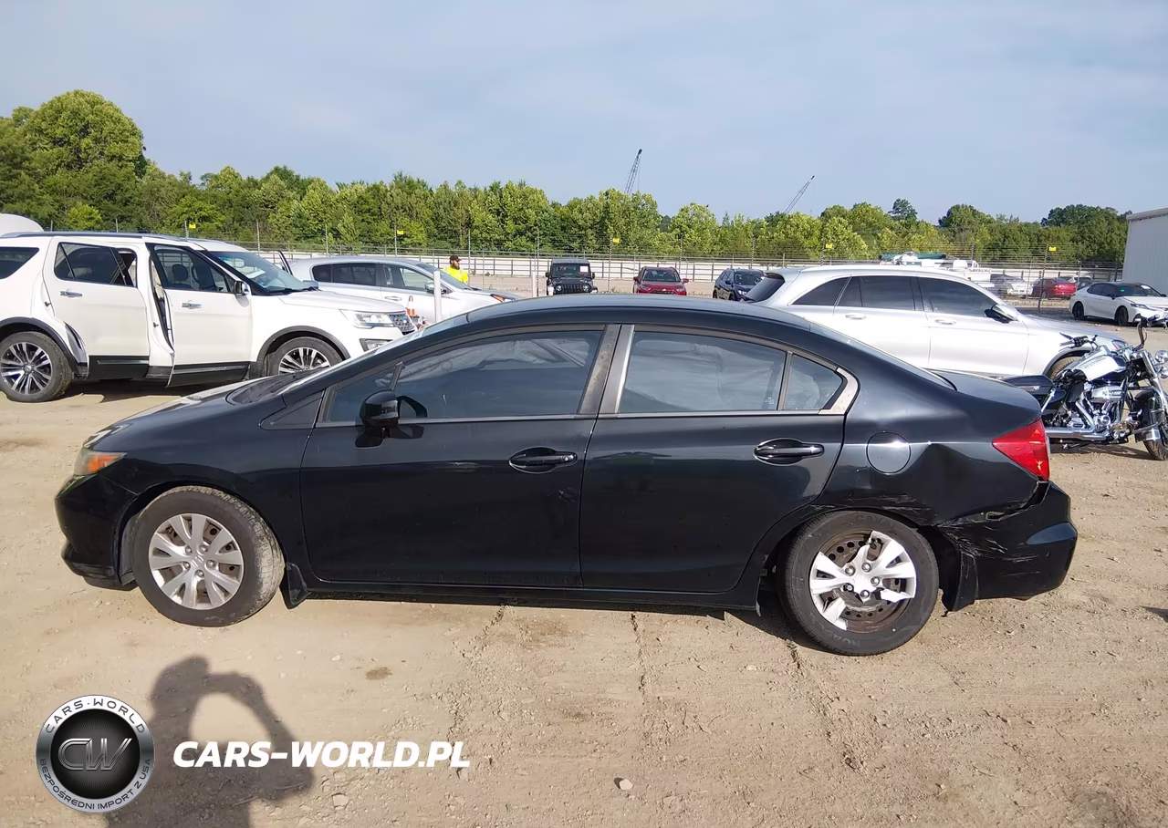 2012 Honda Civic Lx VIN:2HGFB2F5XCH564677 - 15