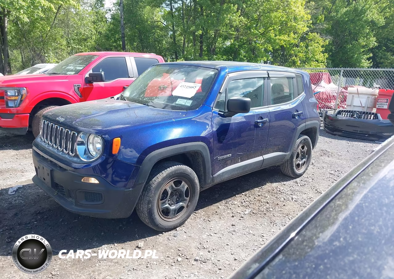 2017 Jeep Renegade Sport 4X4 VIN:ZACCJBAB2HPG40285 - 2