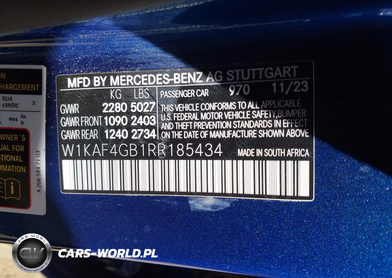 2024 Mercedes-Benz C 300 VIN:W1KAF4GB1RR185434 - 9