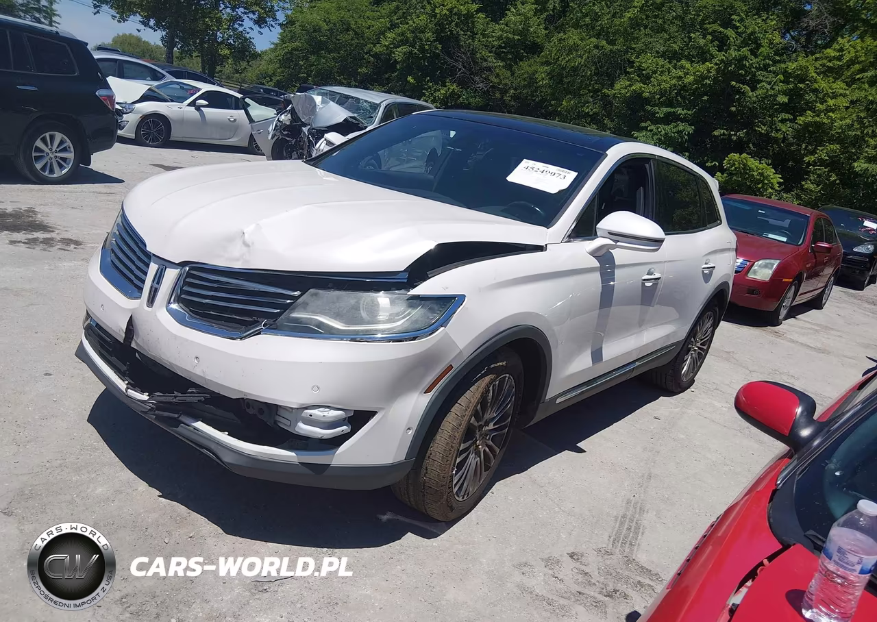 2016 Lincoln Mkx Reserve VIN:2LMTJ6LR2GBL66509 - 2