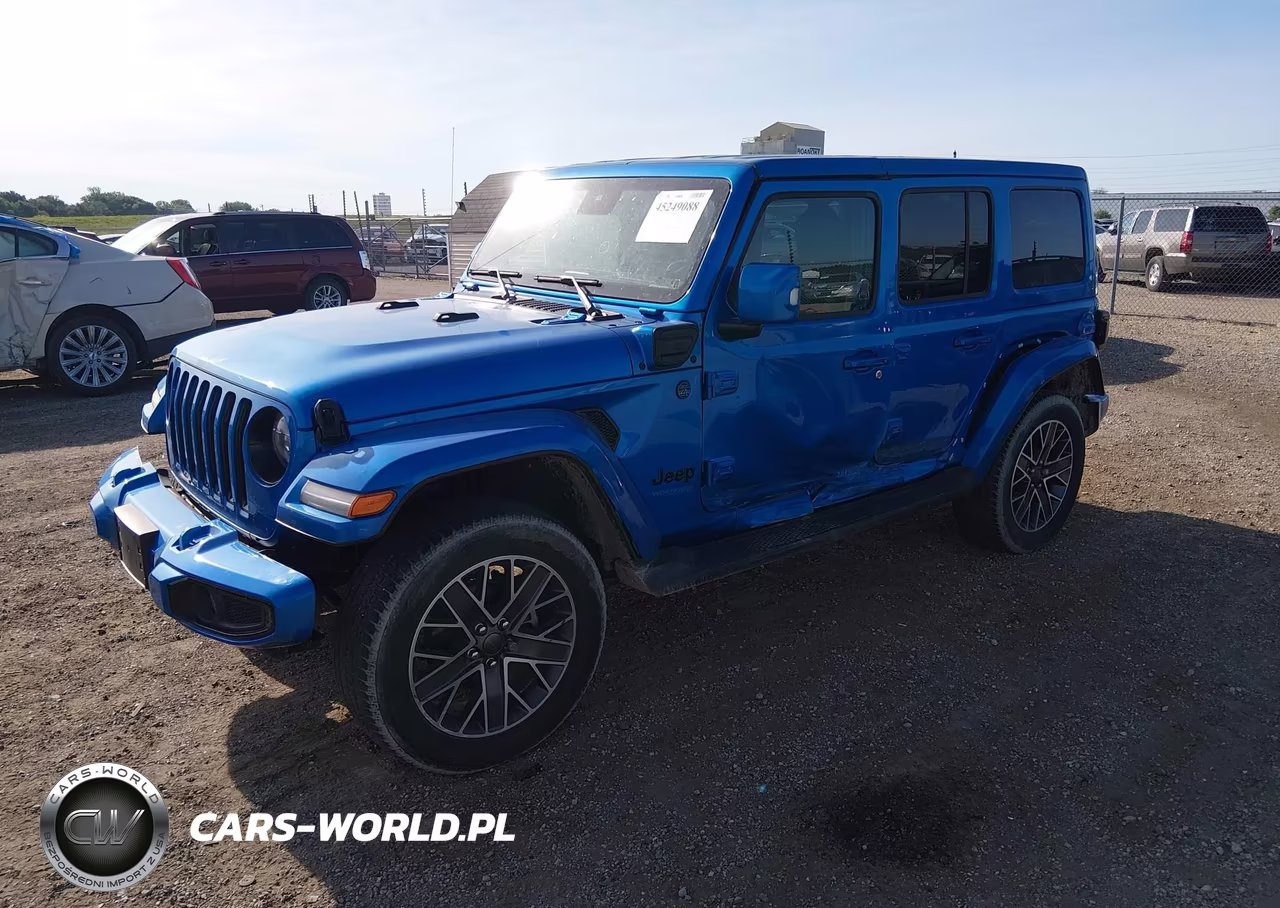 2022 Jeep Wrangler 4Xe Unlimited High Altitude 4X4 VIN:1C4JJXP63NW261101 - 2