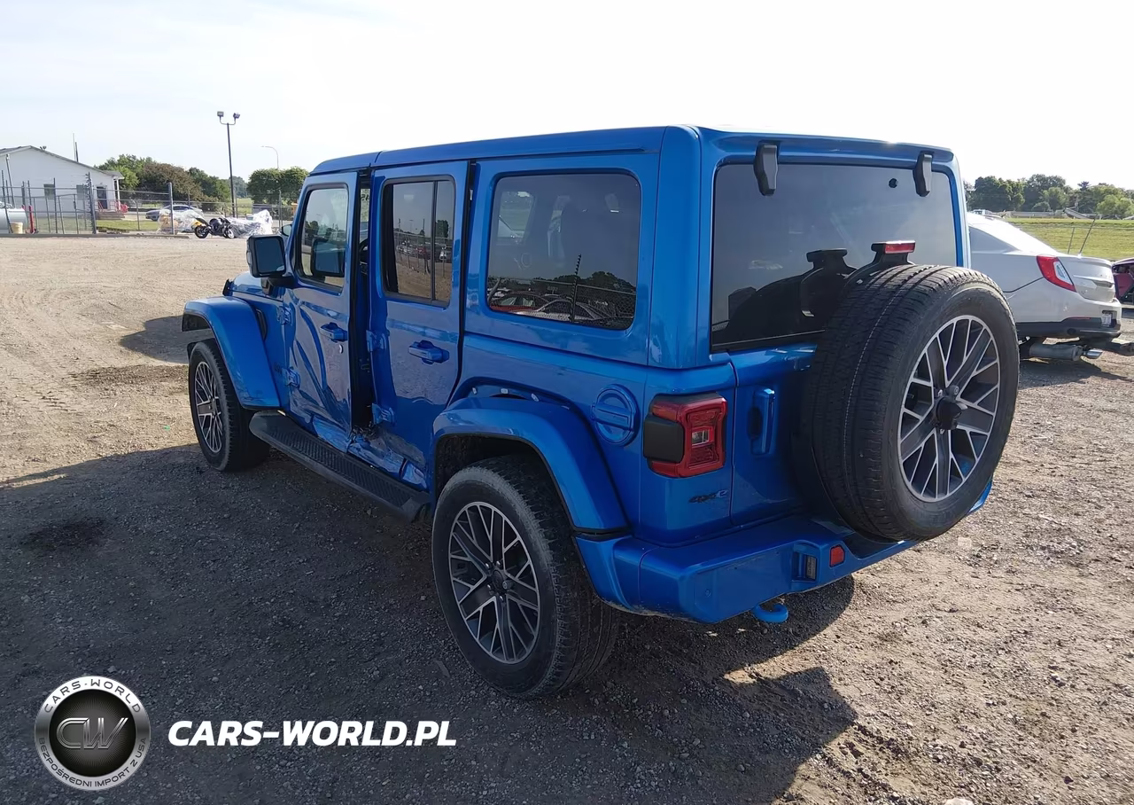 2022 Jeep Wrangler 4Xe Unlimited High Altitude 4X4 VIN:1C4JJXP63NW261101 - 3
