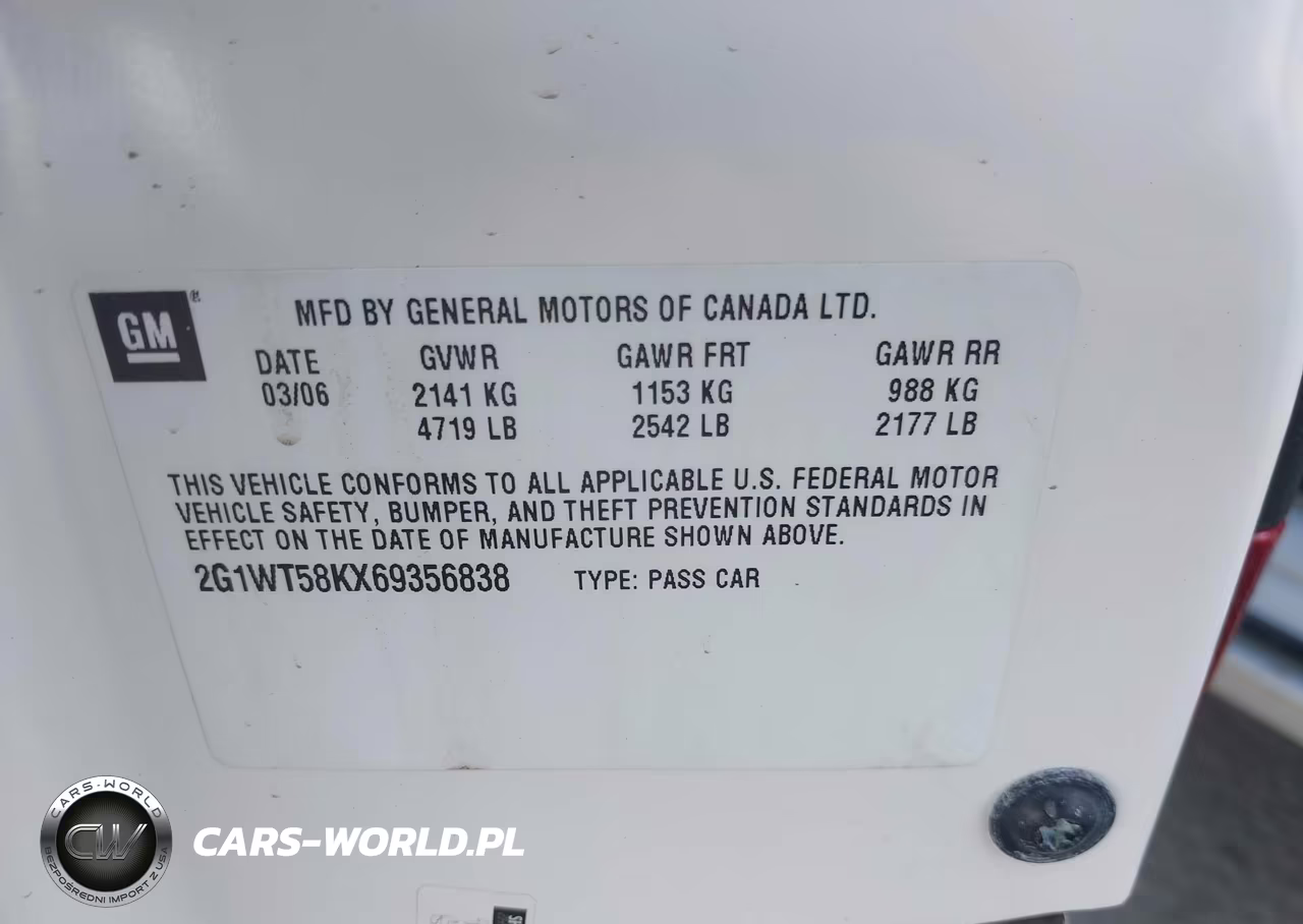 2006 Chevrolet Impala Lt VIN:2G1WT58KX69356838 - 9