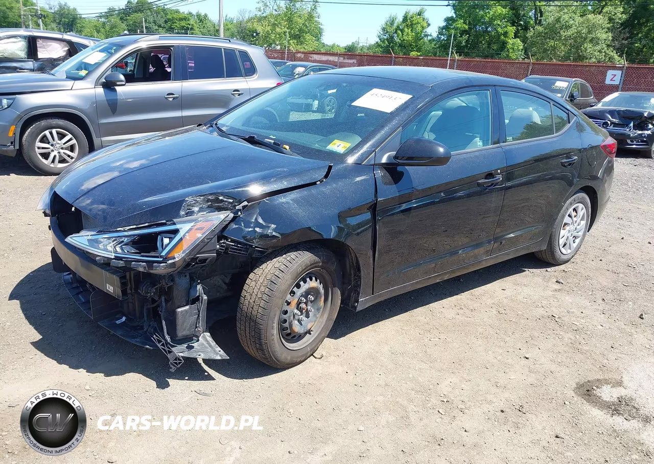 2020 Hyundai Elantra Se VIN:KMHD74LF7LU980968 - 2
