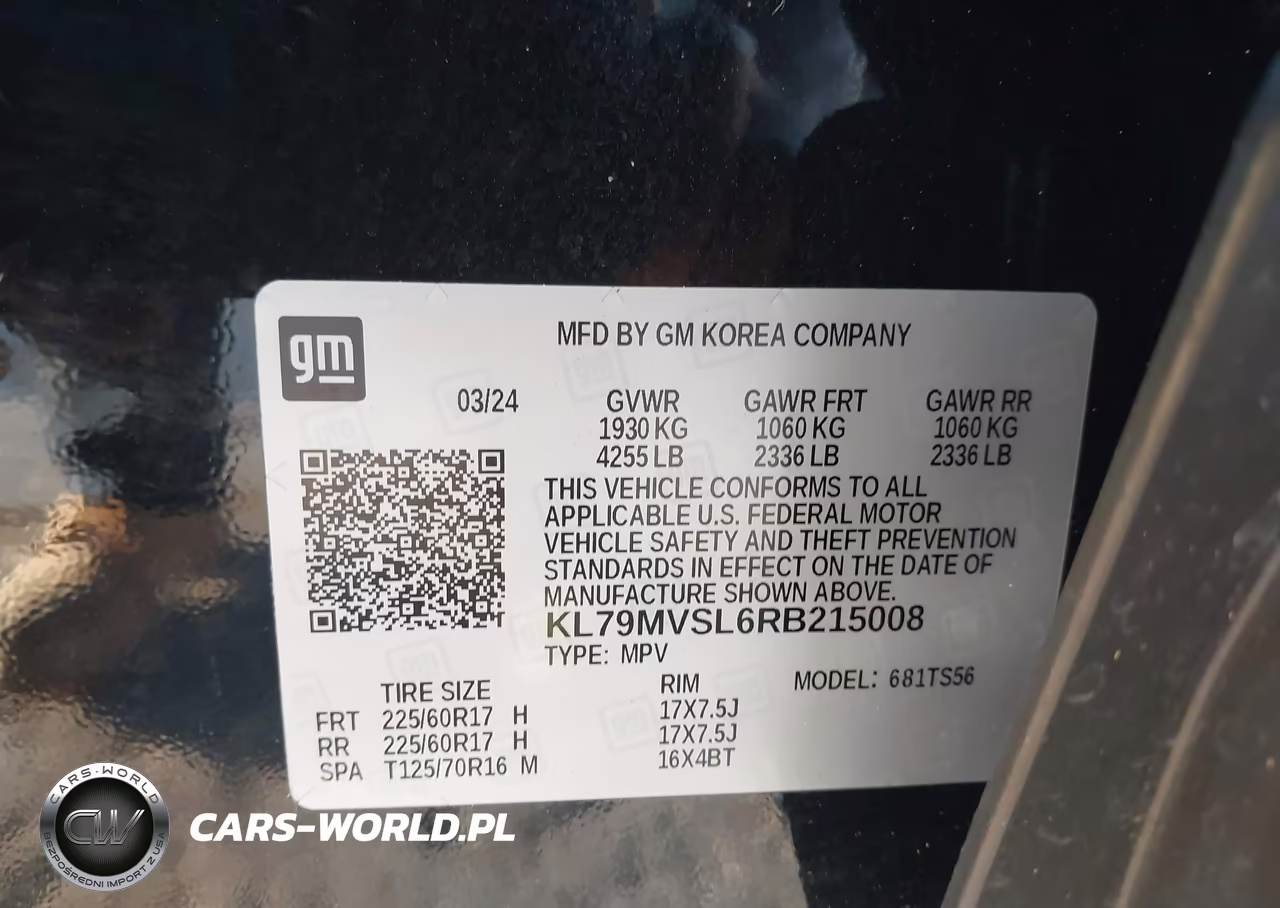 2024 Chevrolet Trailblazer Fwd Activ VIN:KL79MVSL6RB215008 - 9