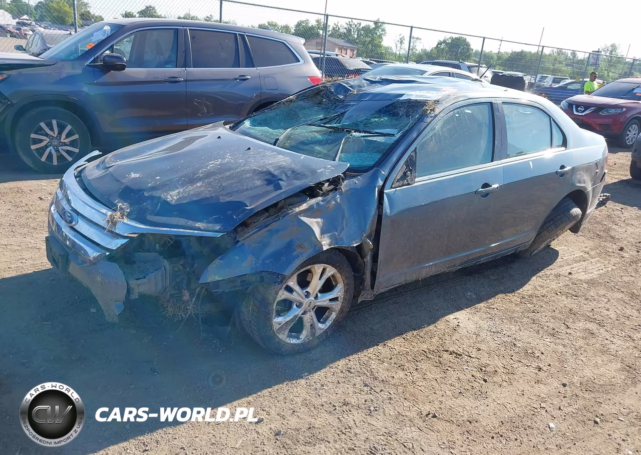 2012 Ford Fusion Se VIN:3FAHP0HA1CR262907 - 2