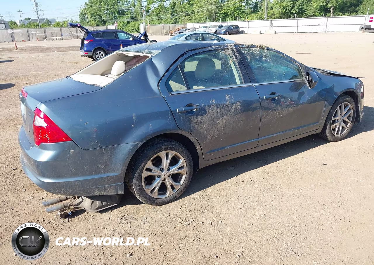 2012 Ford Fusion Se VIN:3FAHP0HA1CR262907 - 4