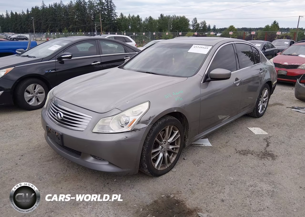 2008 Infiniti G35X VIN:JNKBV61F68M260244 - 2