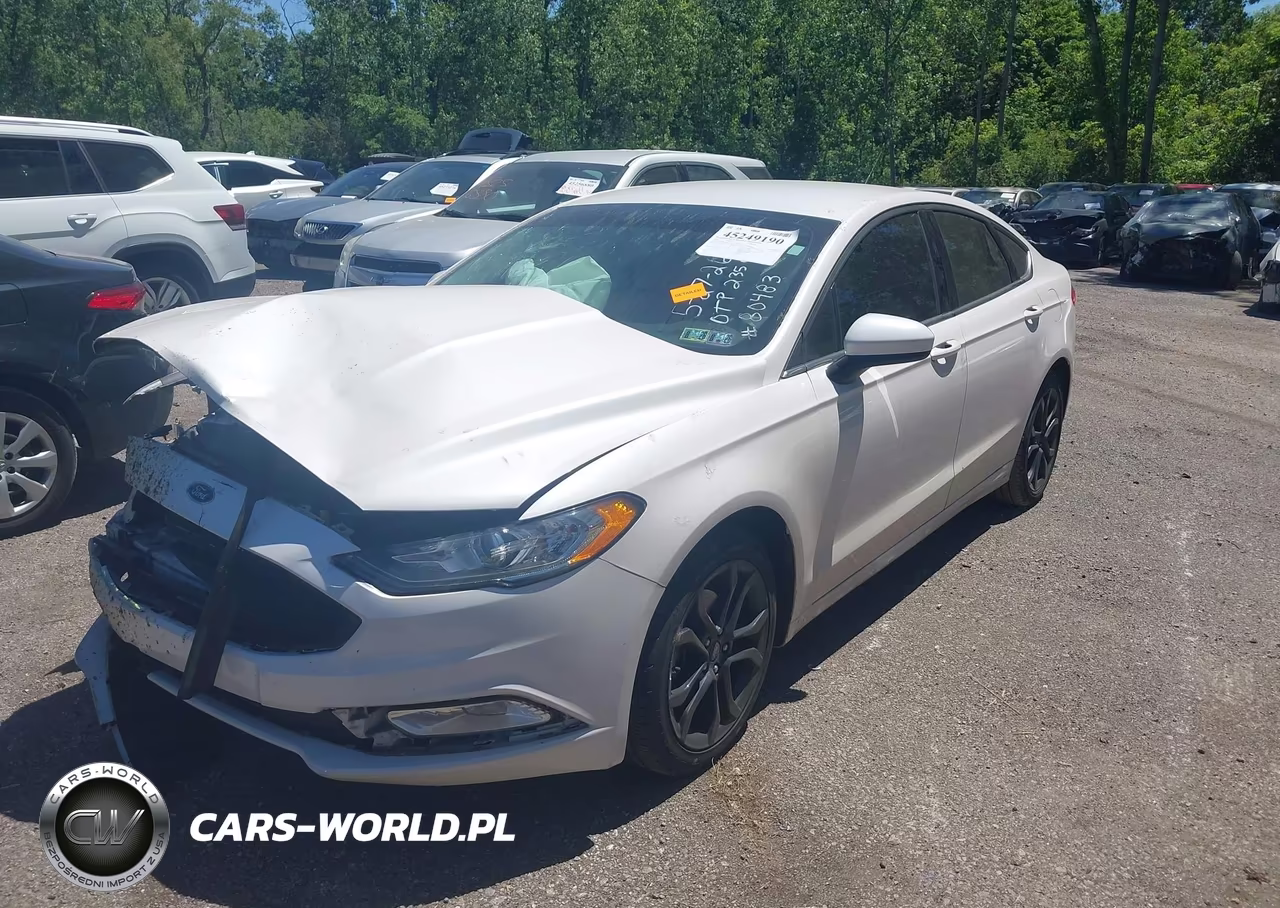 2018 Ford Fusion Se VIN:3FA6P0HD1JR135184 - 2