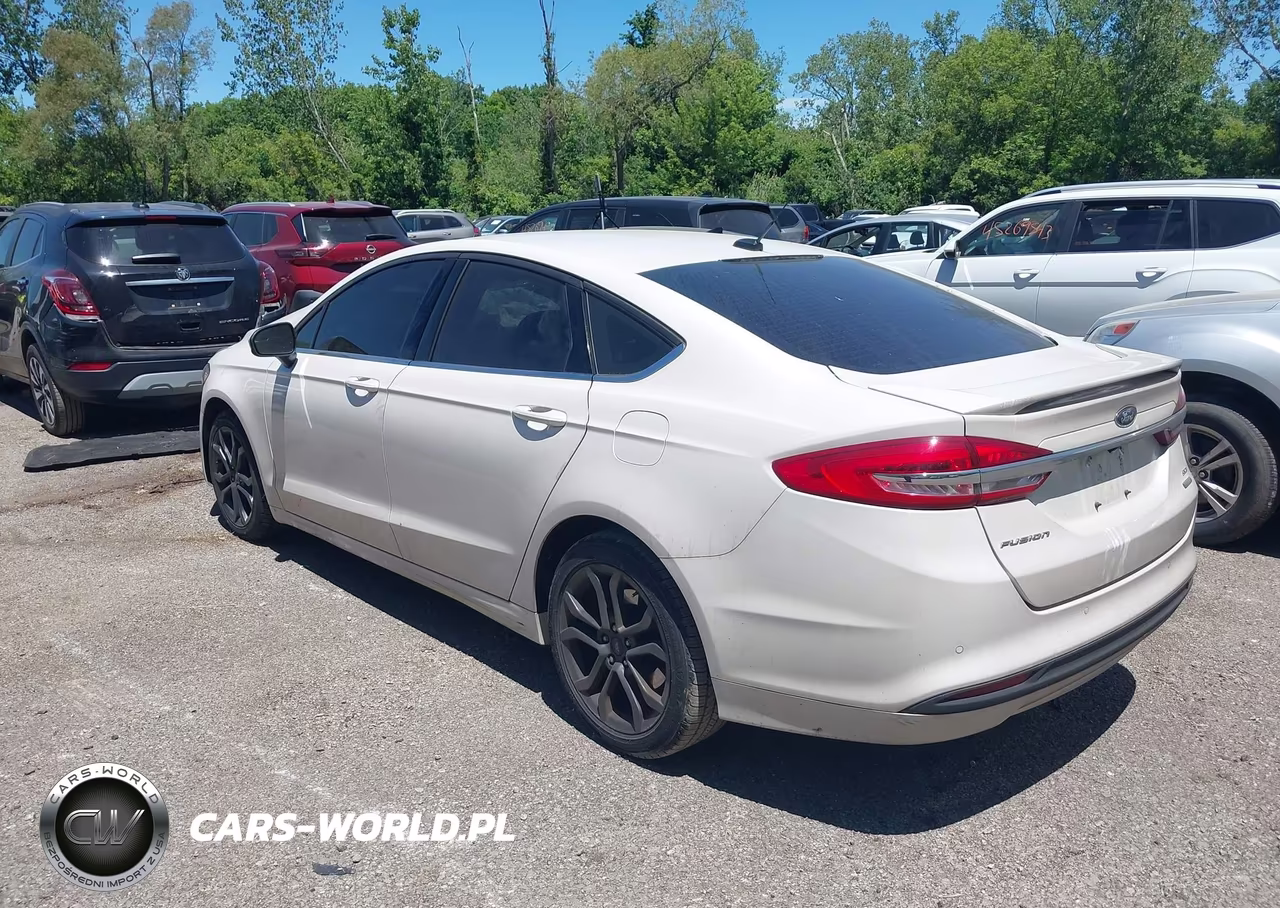 2018 Ford Fusion Se VIN:3FA6P0HD1JR135184 - 3