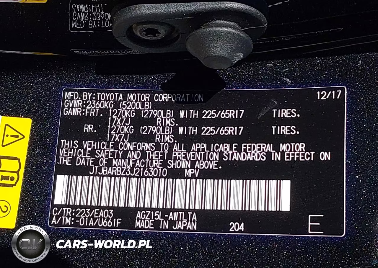 2018 Lexus Nx 300 VIN:JTJBARBZ3J2163010 - 9