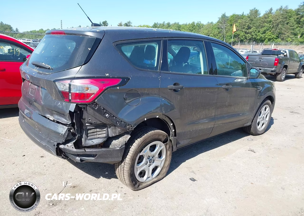 2018 Ford Escape S VIN:1FMCU0F78JUA32920 - 4