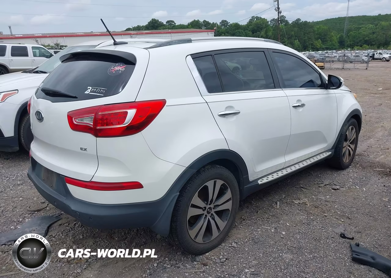 2012 Kia Sportage Ex VIN:KNDPCCA28C7349104 - 4