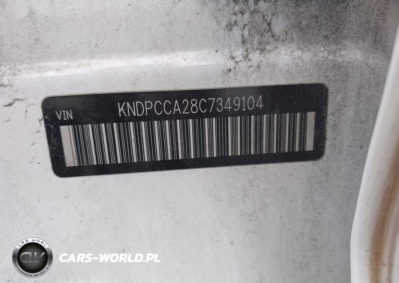 2012 Kia Sportage Ex VIN:KNDPCCA28C7349104 - 9