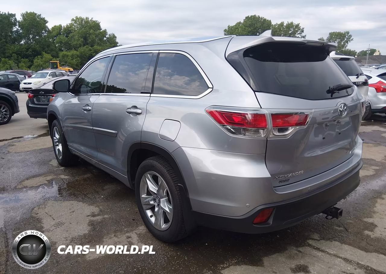 2016 Toyota Highlander Limited V6 VIN:5TDDKRFHXGS287917 - 3
