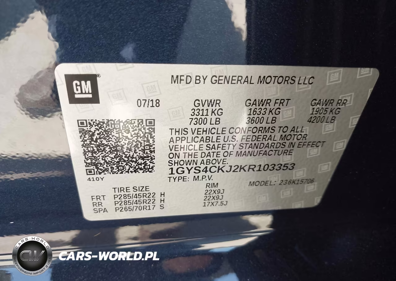2019 Cadillac Escalade Premium Luxury VIN:1GYS4CKJ2KR103353 - 9