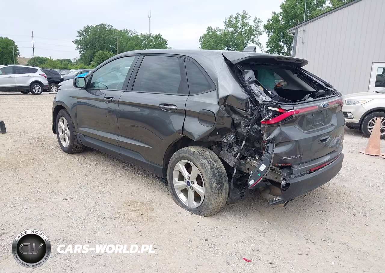2017 Ford Edge Se VIN:2FMPK4G95HBB58781 - 3