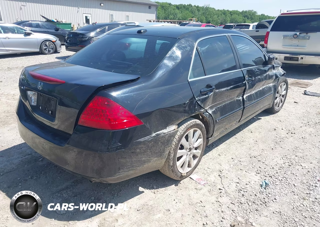 2007 Honda Accord 3.0 Ex VIN:1HGCM66517A084598 - 4