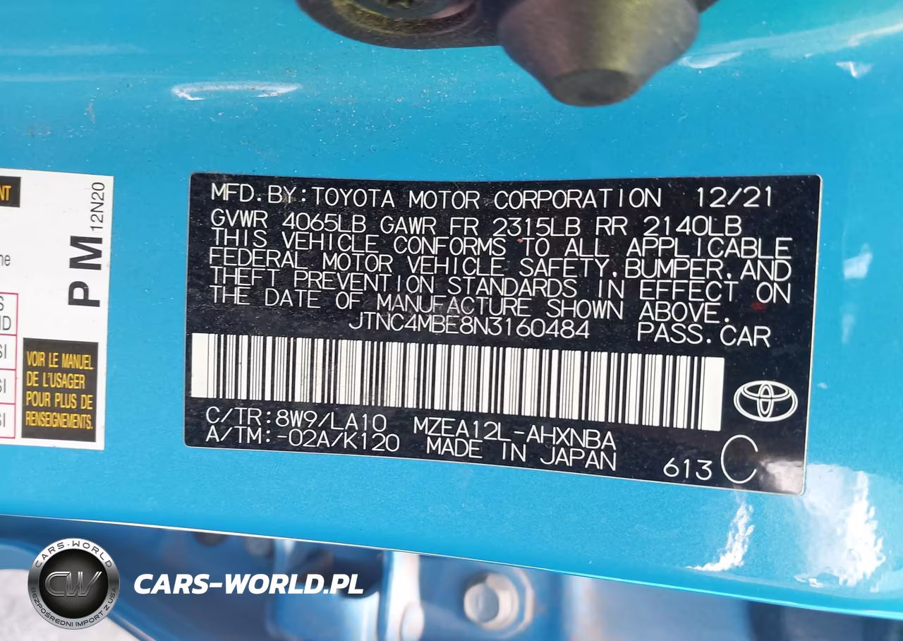 2022 Toyota Corolla Xse VIN:JTNC4MBE8N3160484 - 9