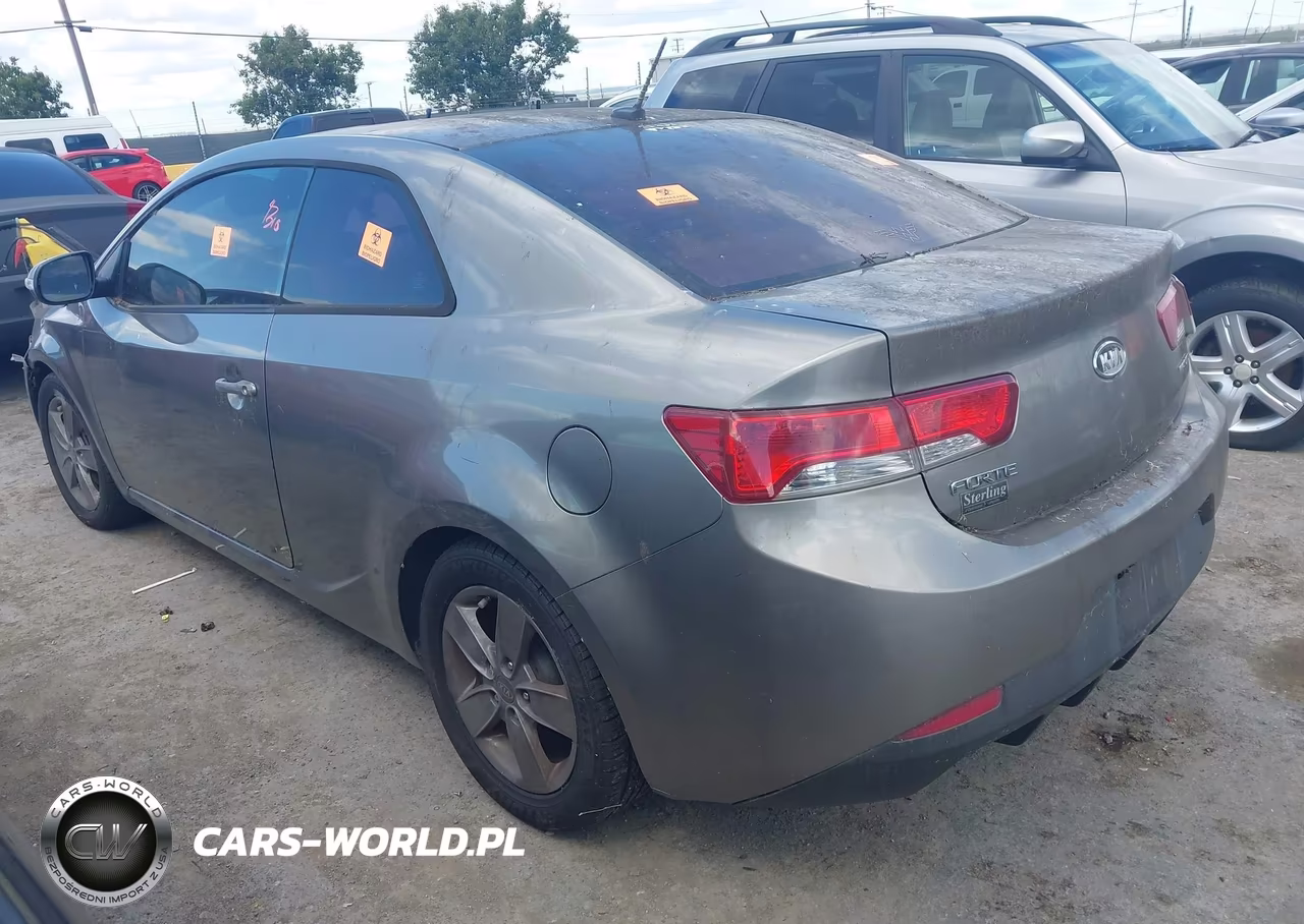 2010 Kia Forte Koup Ex VIN:KNAFU6A2XA5195978 - 3