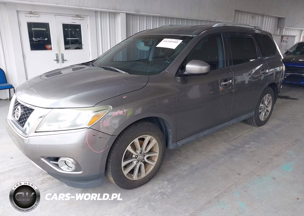 2015 Nissan Pathfinder Platinum-S-Sl-Sv VIN:5N1AR2MN6FC620477 - 2