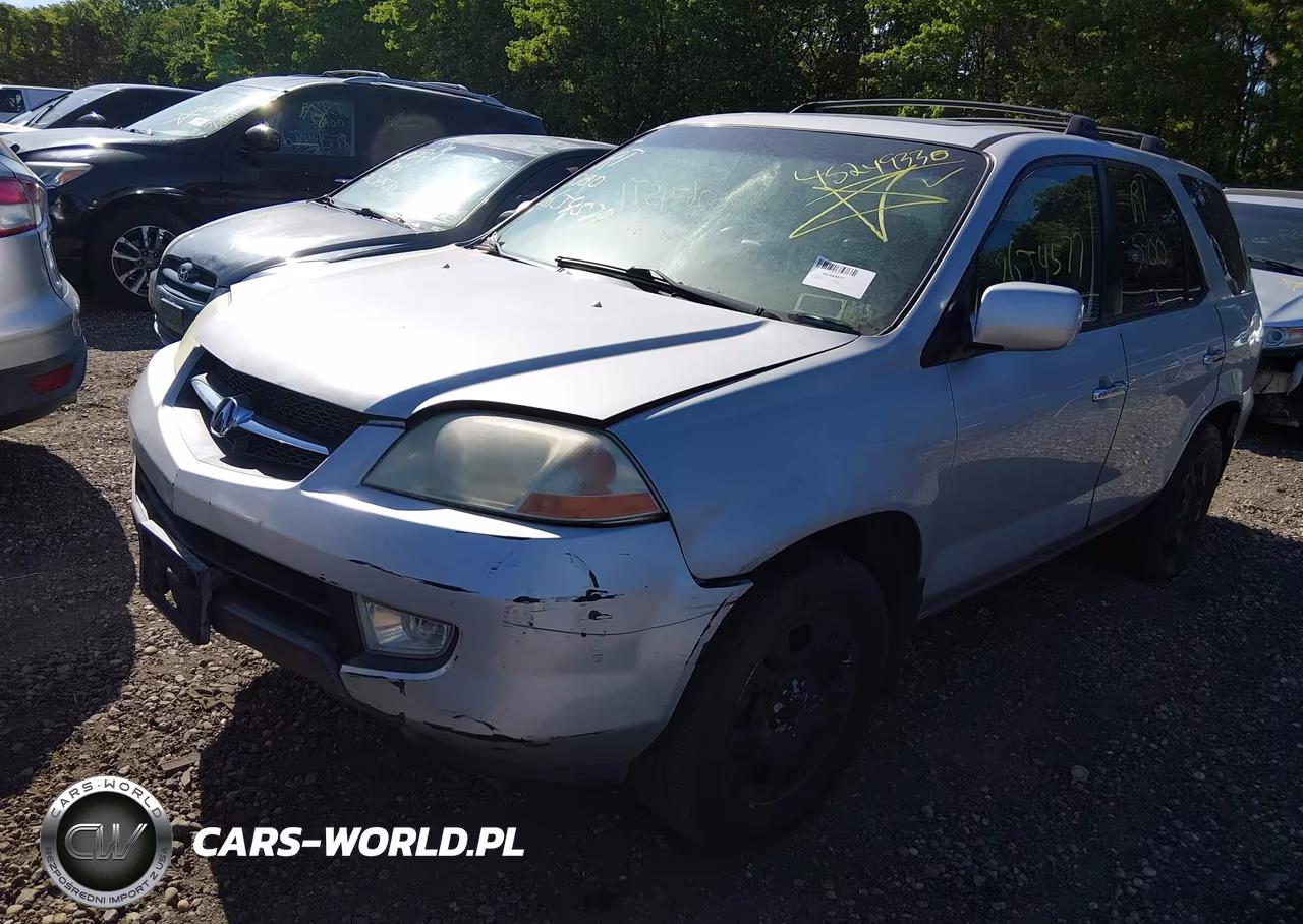 2002 Acura Mdx VIN:2HNYD18252H536776 - 2