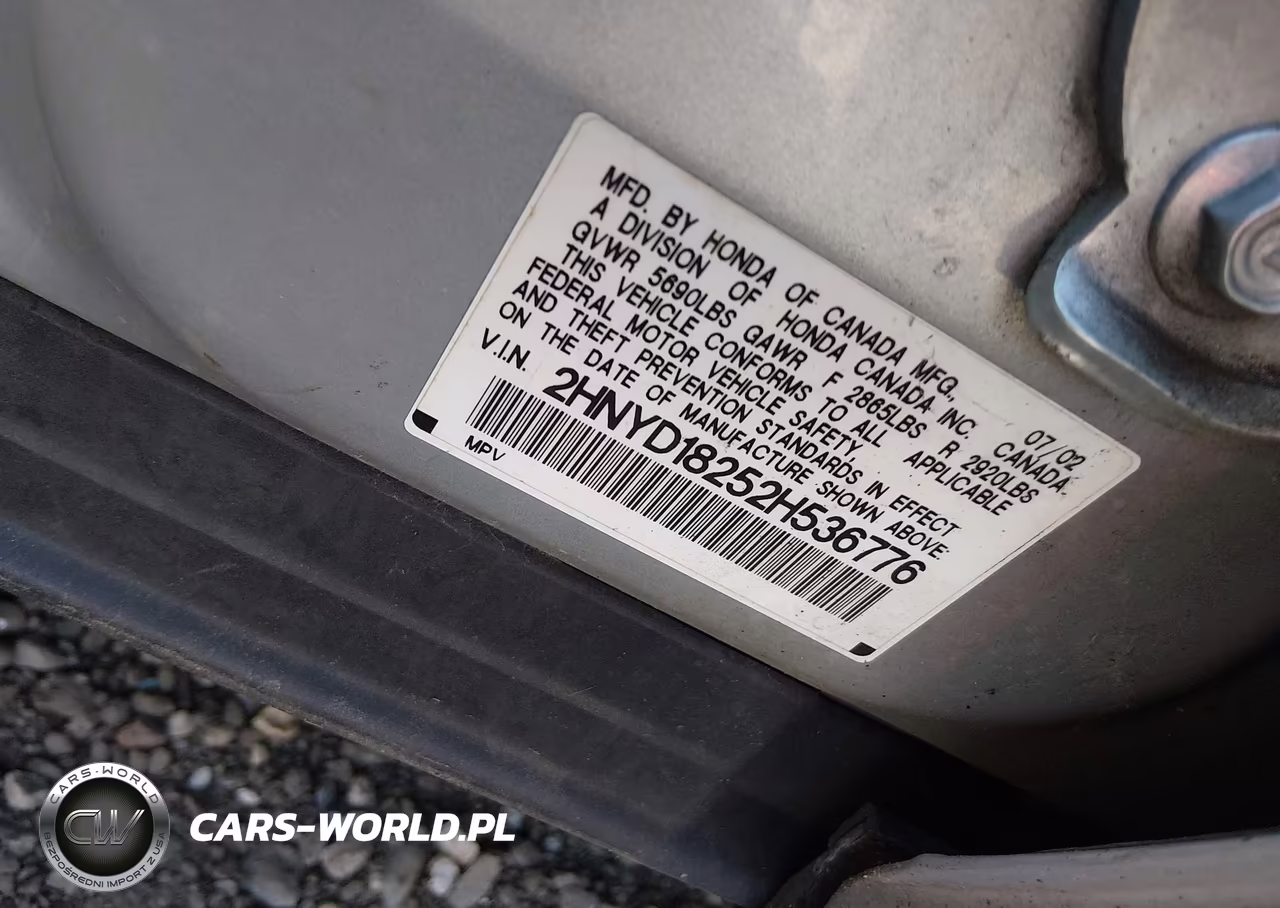 2002 Acura Mdx VIN:2HNYD18252H536776 - 9