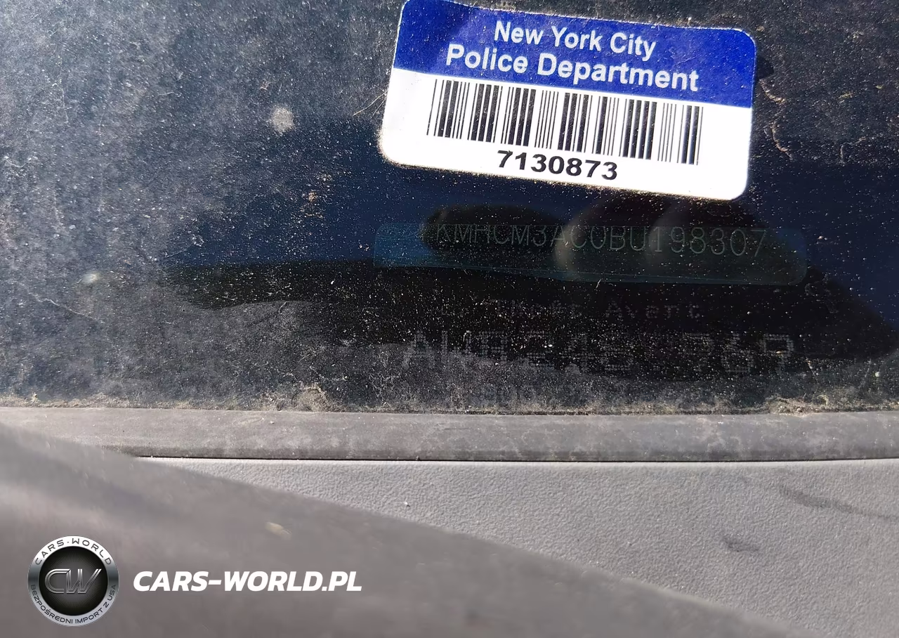 2011 Hyundai Accent Gs VIN:KMHCM3AC0BU198307 - 11