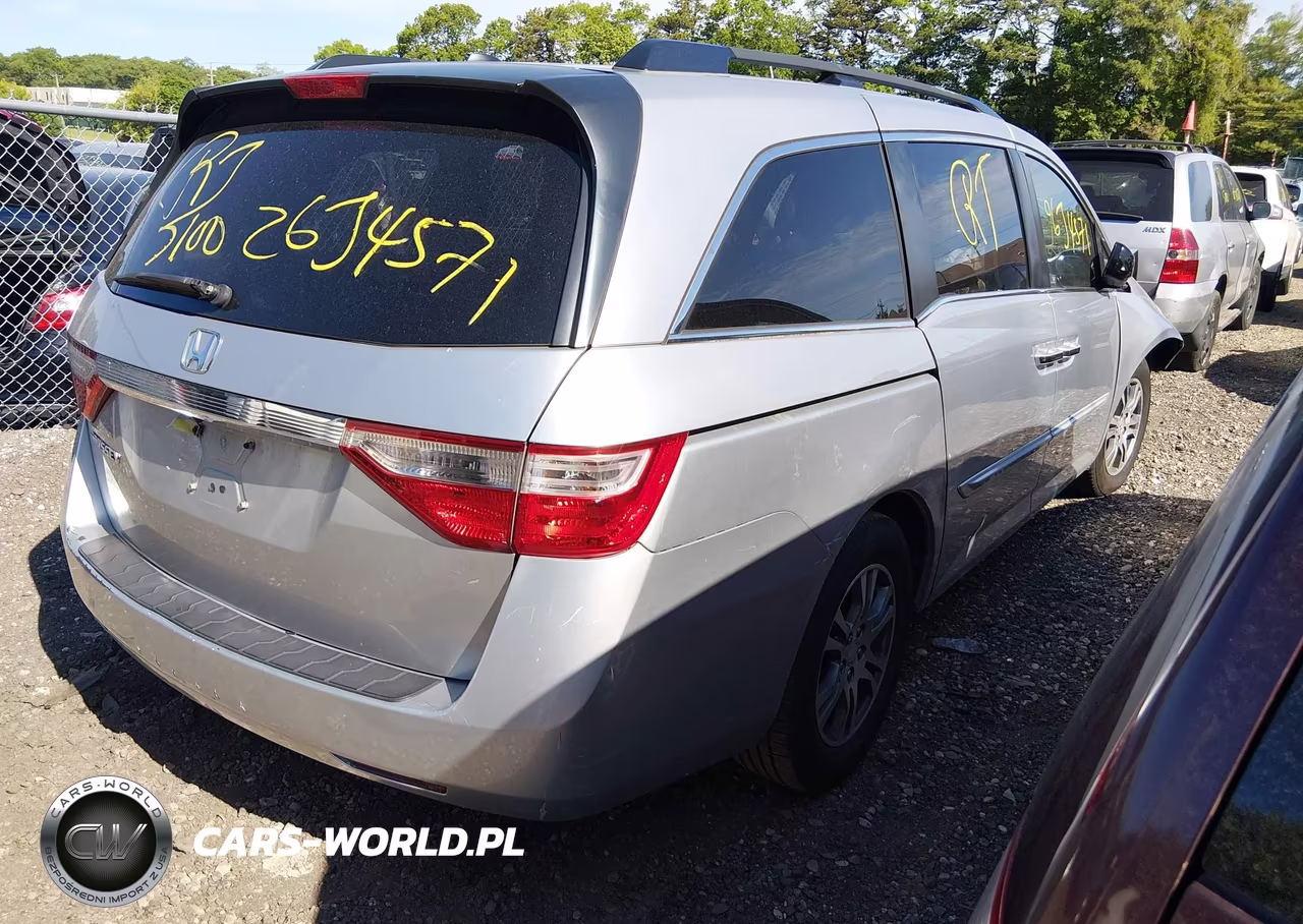 2012 Honda Odyssey Ex-L VIN:5FNRL5H65CB056879 - 4