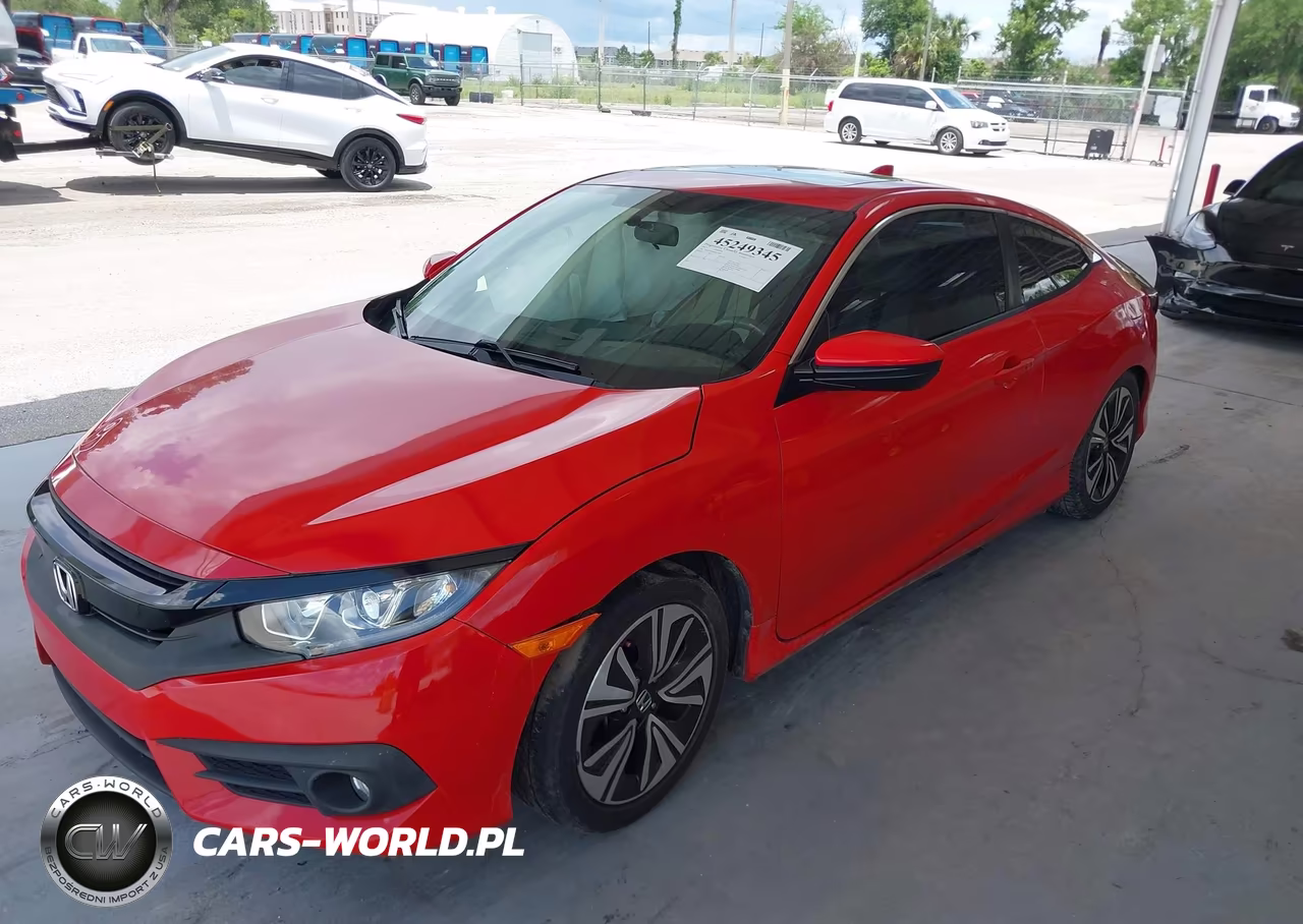 2017 Honda Civic Ex-T VIN:2HGFC3B38HH350897 - 2