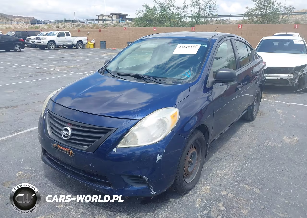 2013 Nissan Versa 1.6 S VIN:3N1CN7AP5DL821464 - 2