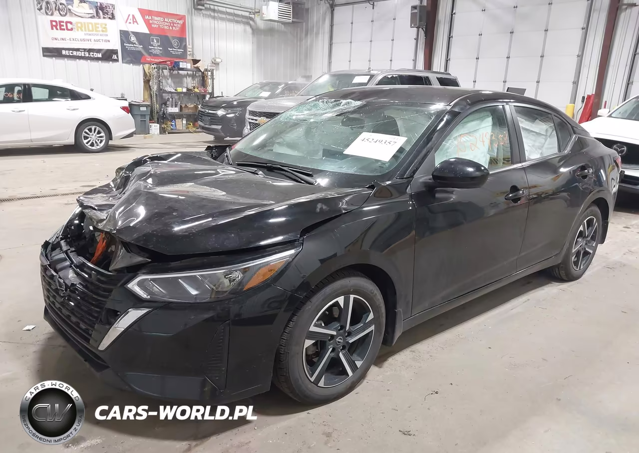 2024 Nissan Sentra Sv Xtronic Cvt VIN:3N1AB8CV7RY212128 - 2
