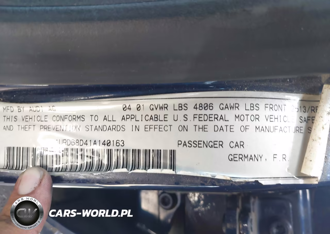 2001 Audi S4 2.7T VIN:WAURD68D41A140163 - 9