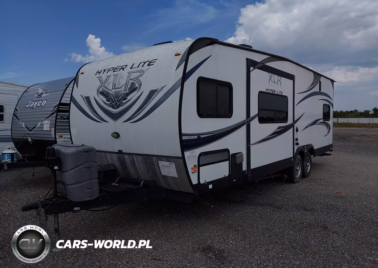 2014 Forest River Hyper Lite Xlt27Hfs Toy Hauler Travel Trailer VIN:4X4TXLC29EF157418 - 2