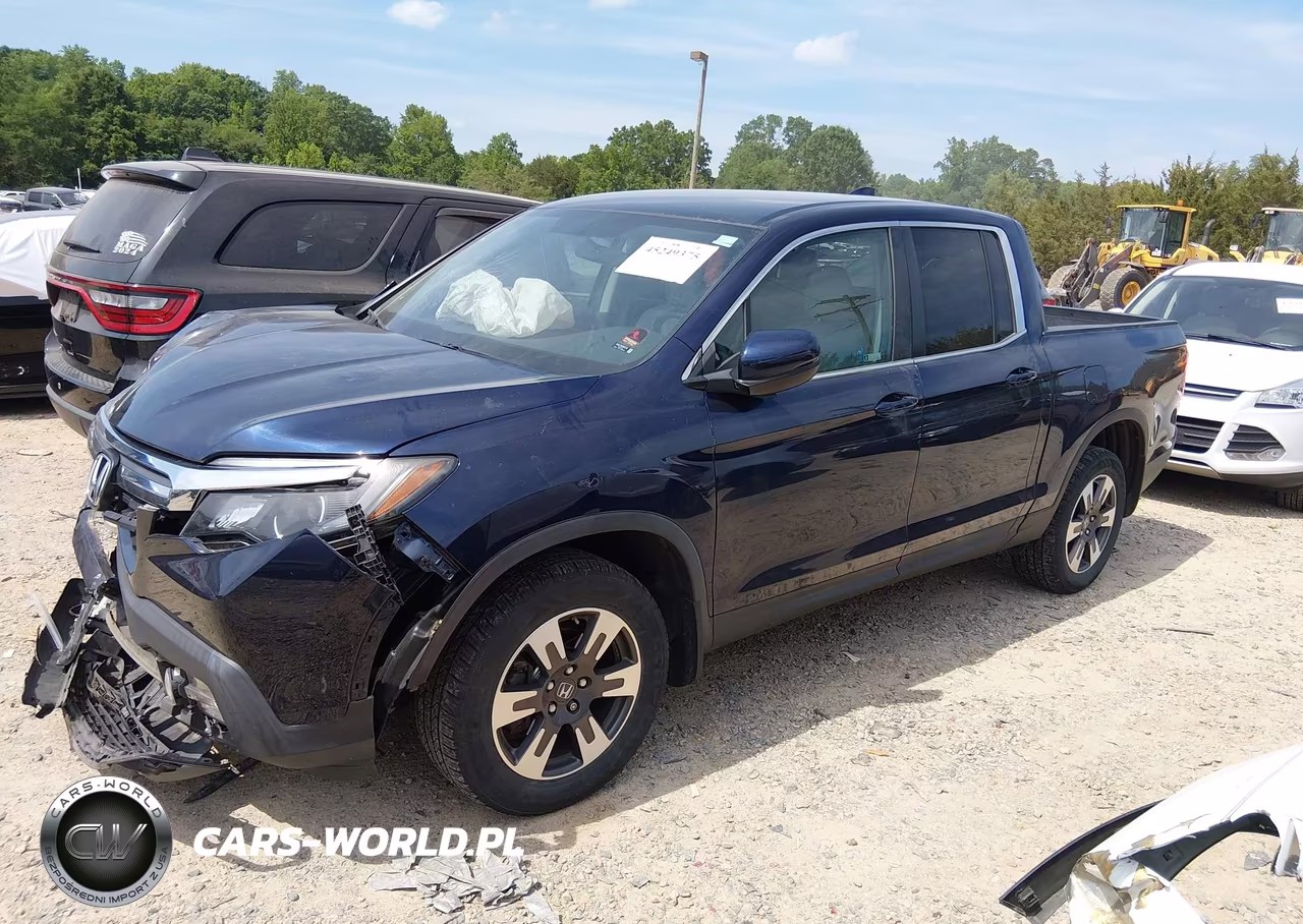 2018 Honda Ridgeline Rtl VIN:5FPYK3F54JB015418 - 2