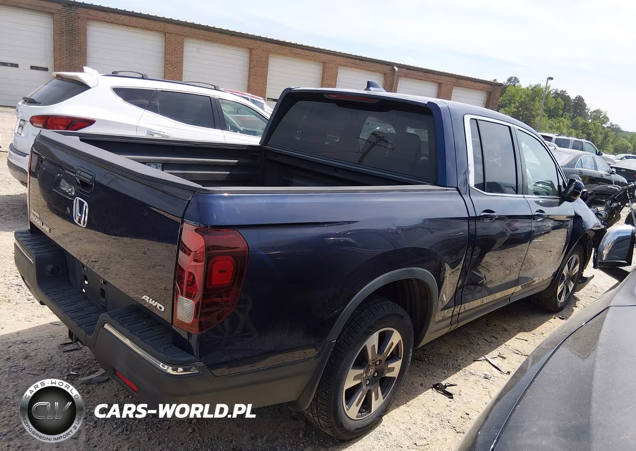 2018 Honda Ridgeline Rtl VIN:5FPYK3F54JB015418 - 4