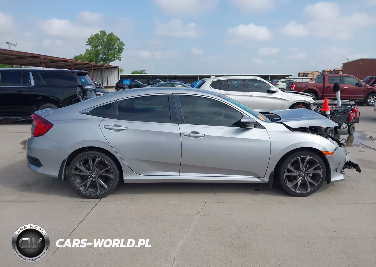 2020 Honda Civic Sport VIN:19XFC2F89LE007633 - 13