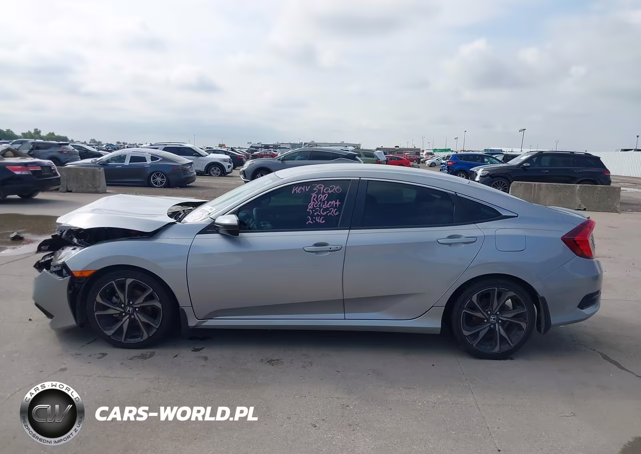 2020 Honda Civic Sport VIN:19XFC2F89LE007633 - 14
