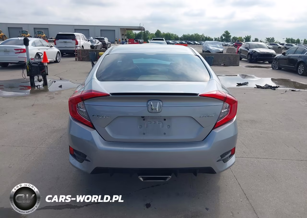 2020 Honda Civic Sport VIN:19XFC2F89LE007633 - 16
