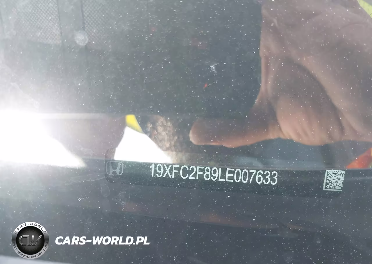 2020 Honda Civic Sport VIN:19XFC2F89LE007633 - 17