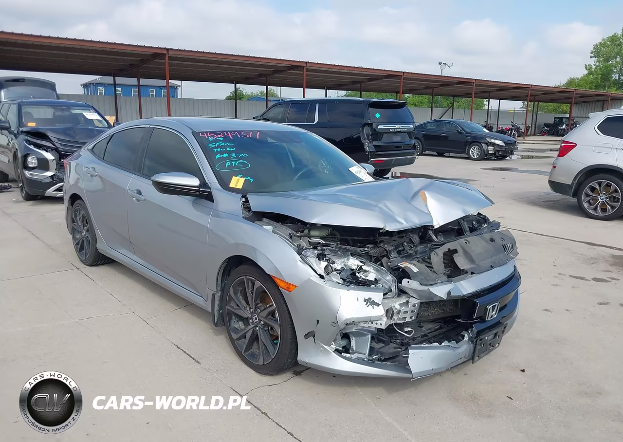 2020 Honda Civic Sport VIN:19XFC2F89LE007633 - 18