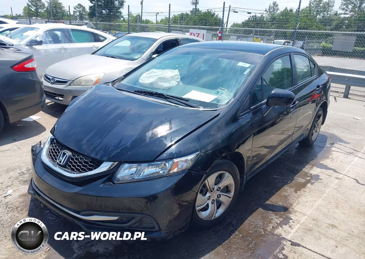 2015 Honda Civic Lx VIN:19XFB2F53FE116439 - 2