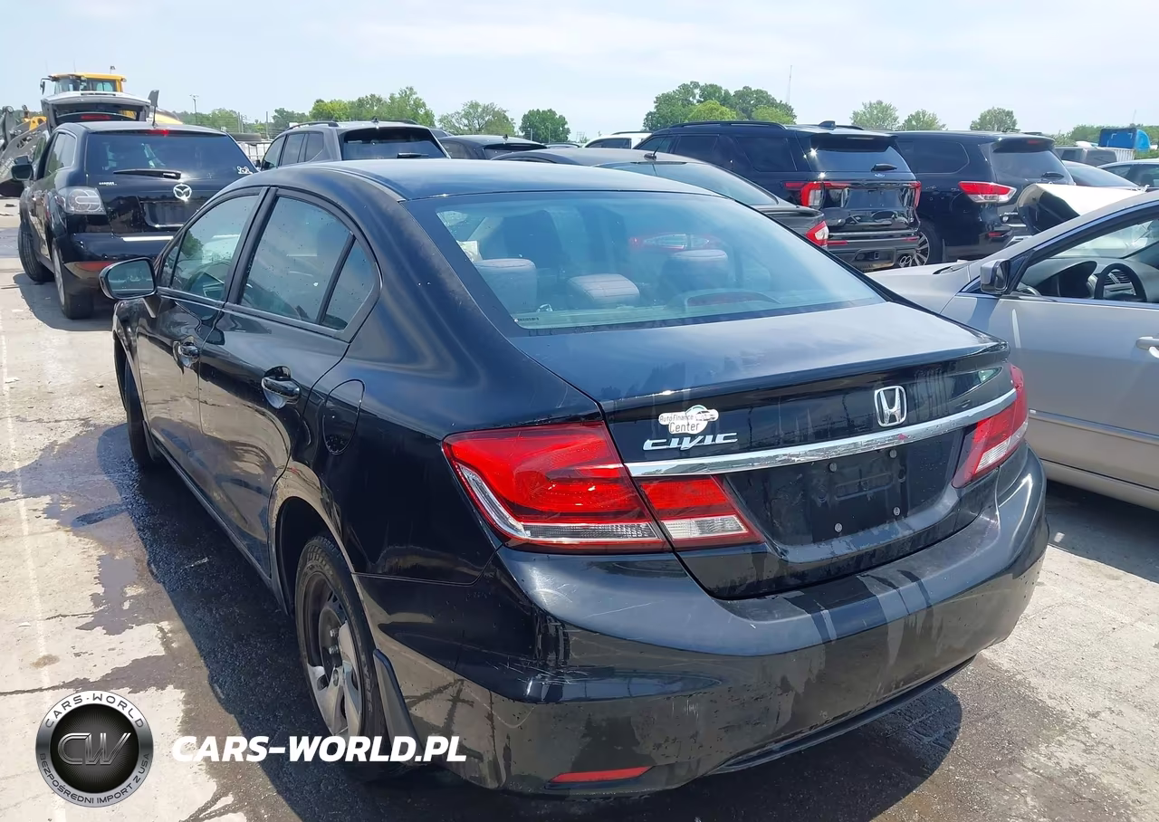 2015 Honda Civic Lx VIN:19XFB2F53FE116439 - 3