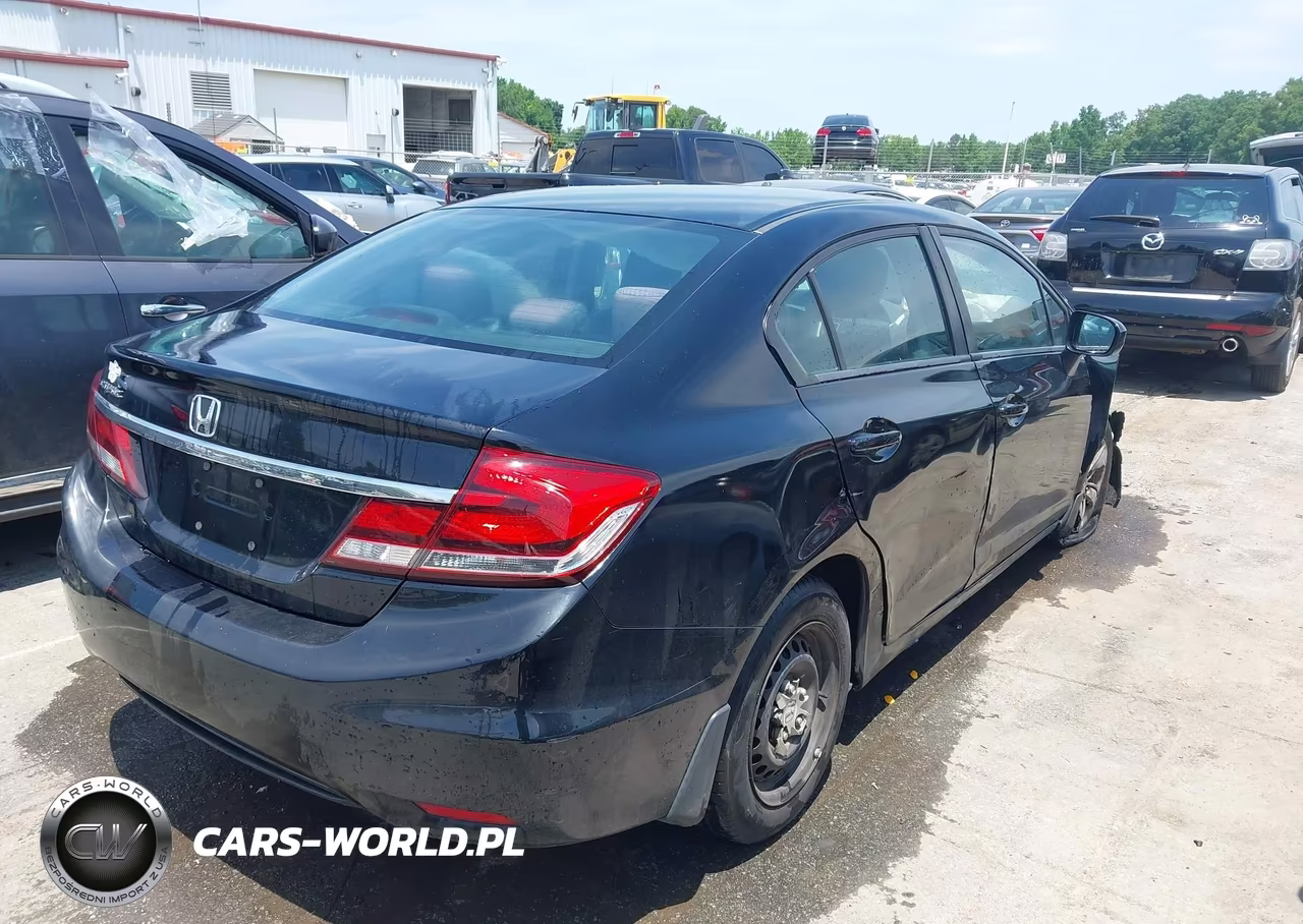 2015 Honda Civic Lx VIN:19XFB2F53FE116439 - 4